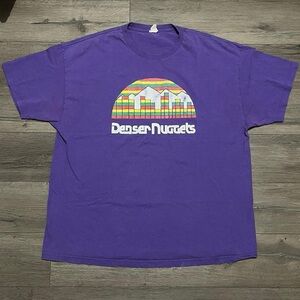 VINTAGE Y2K Denver “Denser” Nuggets weed parody comedy T-shirt